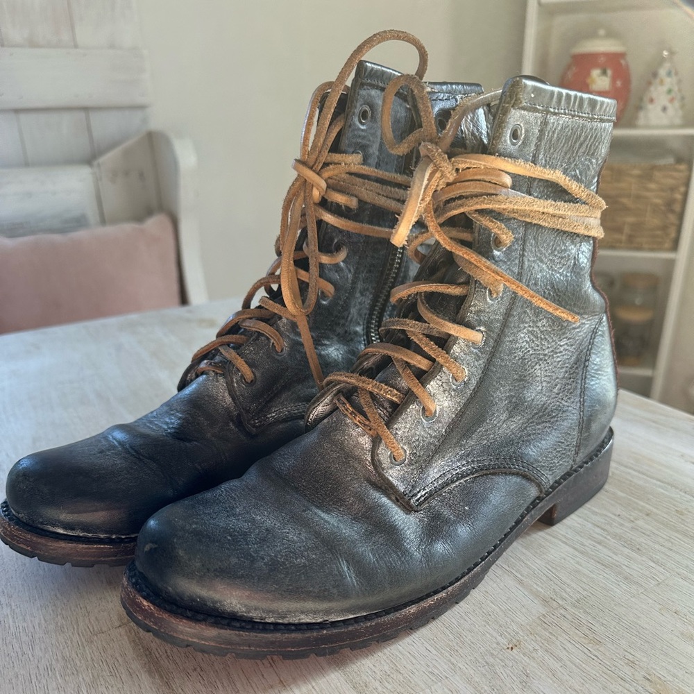 Freebird Lace Up Boots